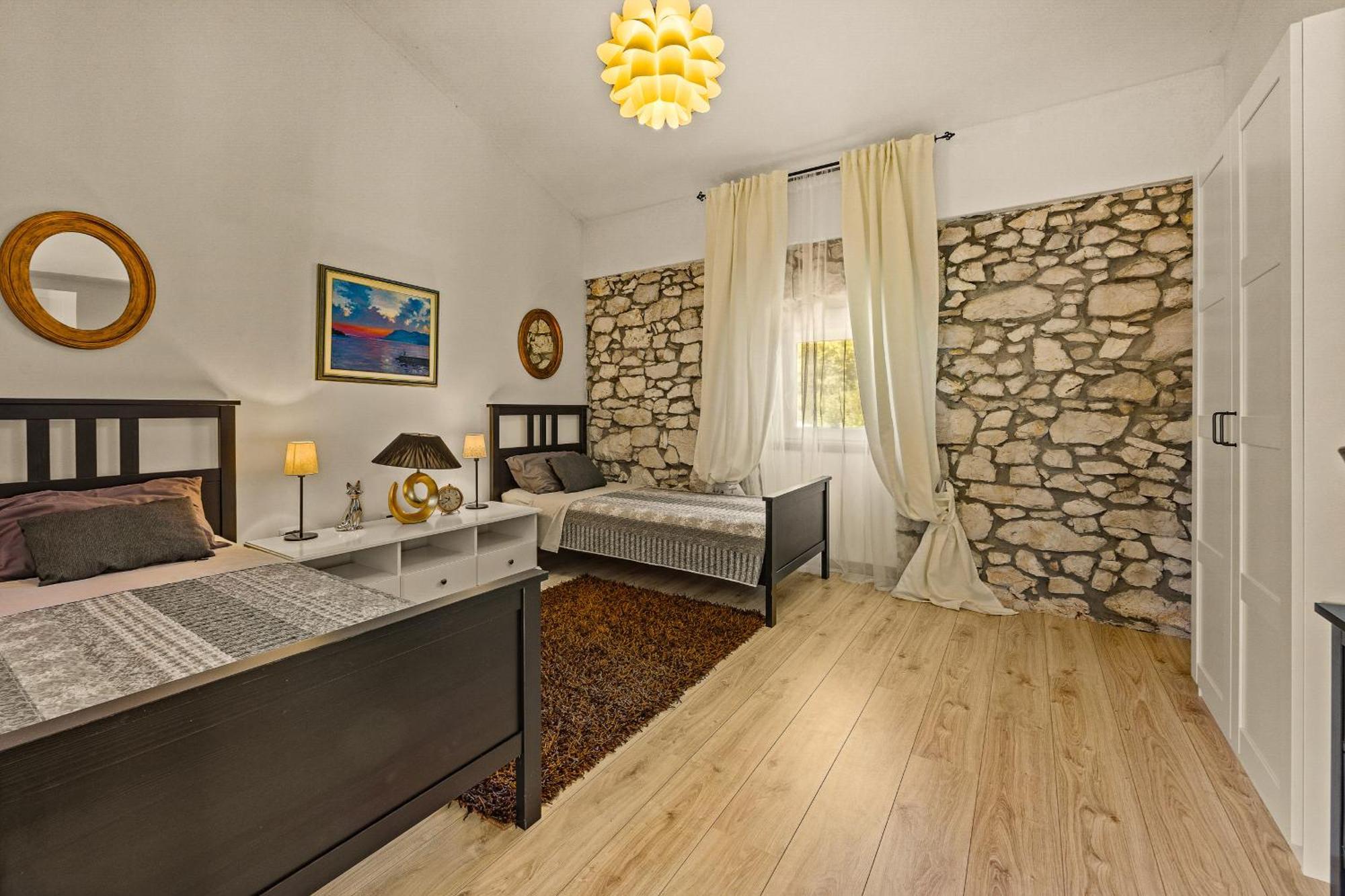 Charming Villa Antoana For Families And Kids In Labin - Rabac With Children Playground & Private Pool Exterior foto